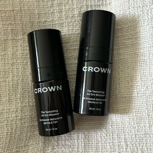 ⭐️ 5 for $20 - 2 New Crown Affair Air Dry Mousse Samples 1oz each
